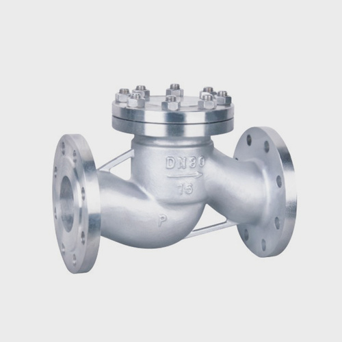 Flange connected steel lift check valve