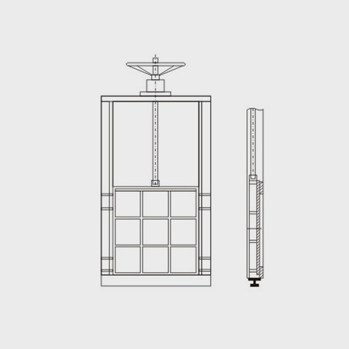 Stainless steel (carbon steel) gate