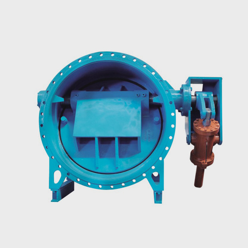 Butterfly inclined seal multi-function check valve