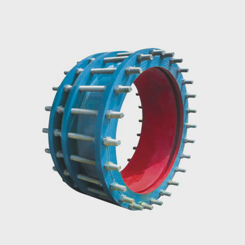 Double flange force transmission expansion joint