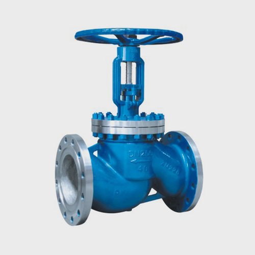 Flange stop valve