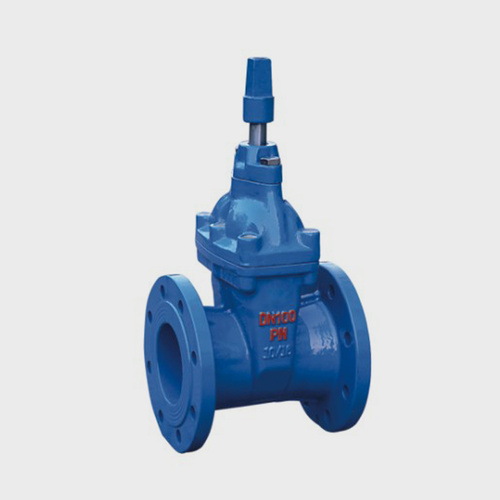 Non rising stem elastic seated gate valve