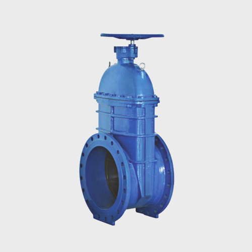 Large diameter elastic seated gate valve