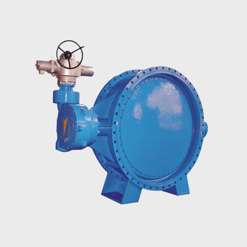 Soft seal eccentric flange butterfly valve