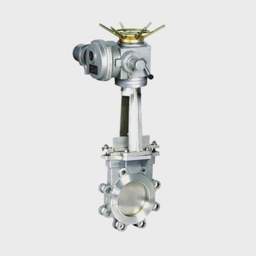 Electric knife gate valve