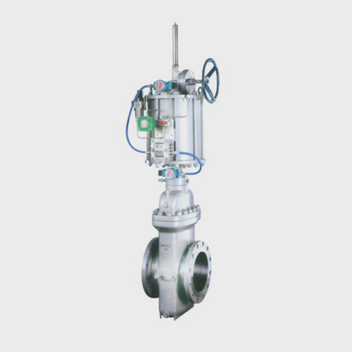 Flat gate valve without diversion hole