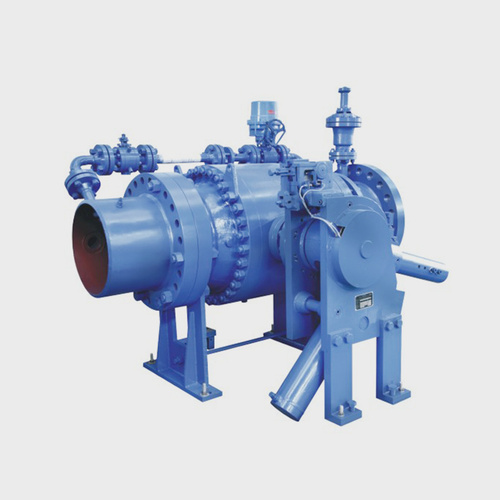 Hydraulic water and electricity ball valve