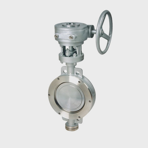 Wafer type metal seal butterfly valve