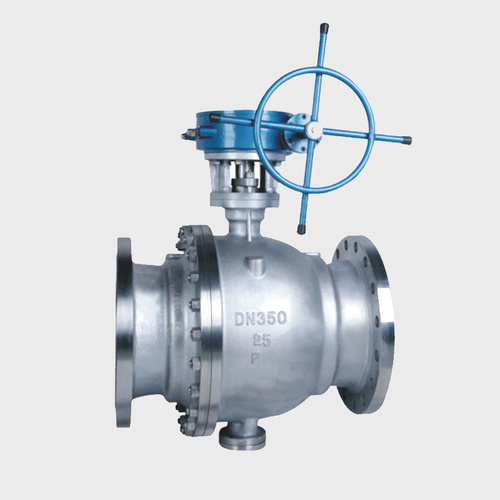 Fixed ball valve