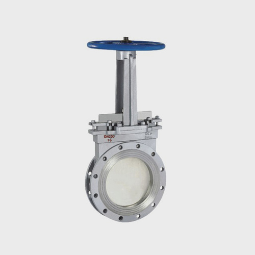Manual knife gate valve