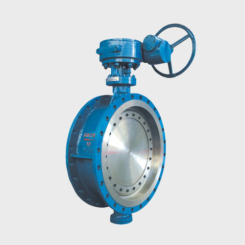 Flange type metal seal butterfly valve