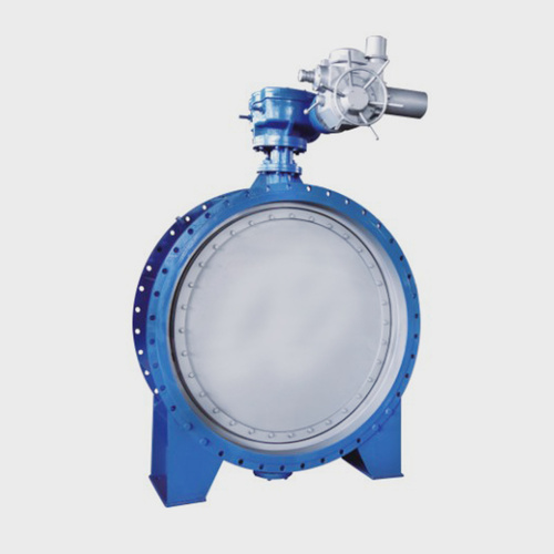 Soft seal eccentric flange butterfly valve
